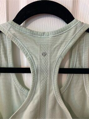 lululemon athletica pale mint racerback tank